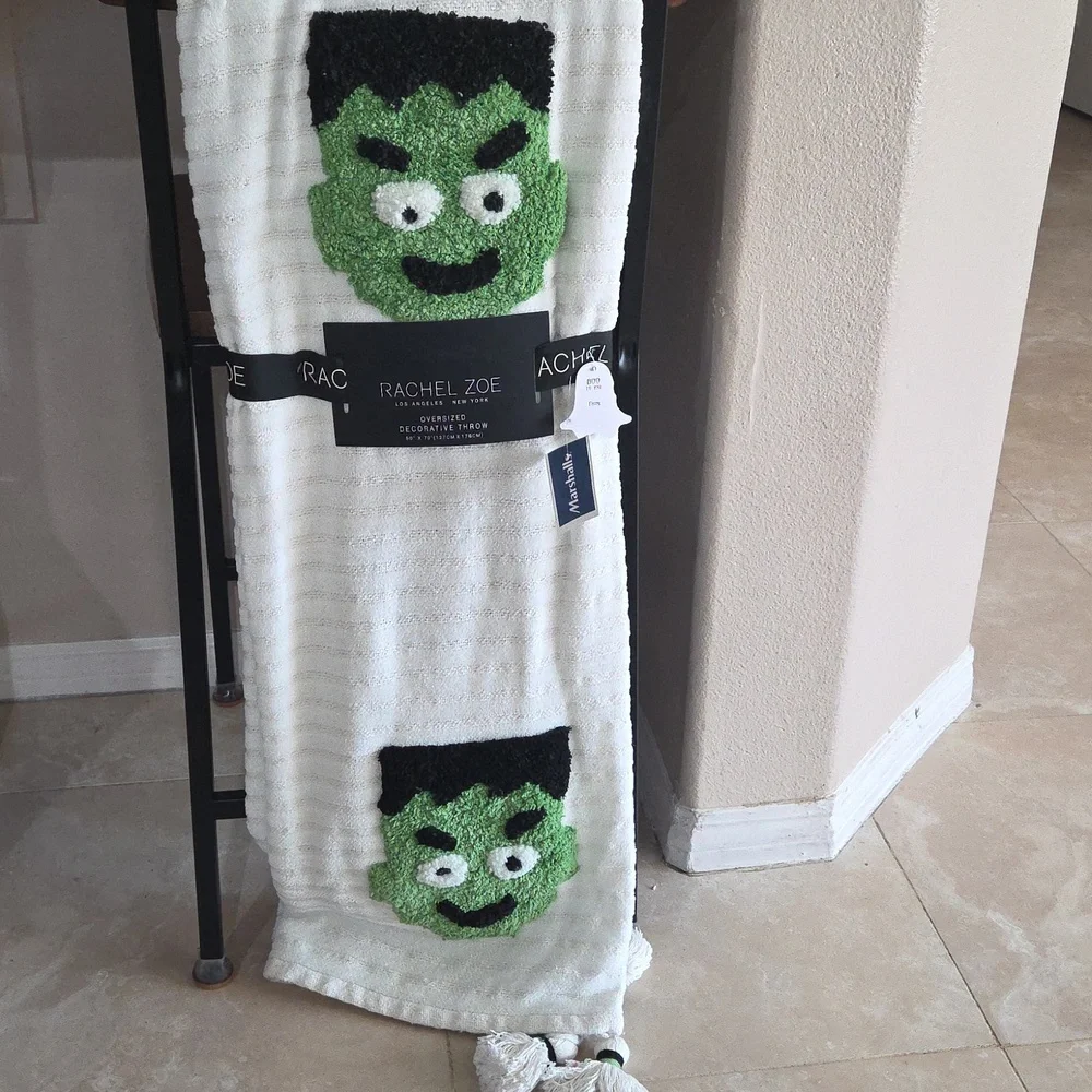 Rachel Zoe Monster Throw Blanket